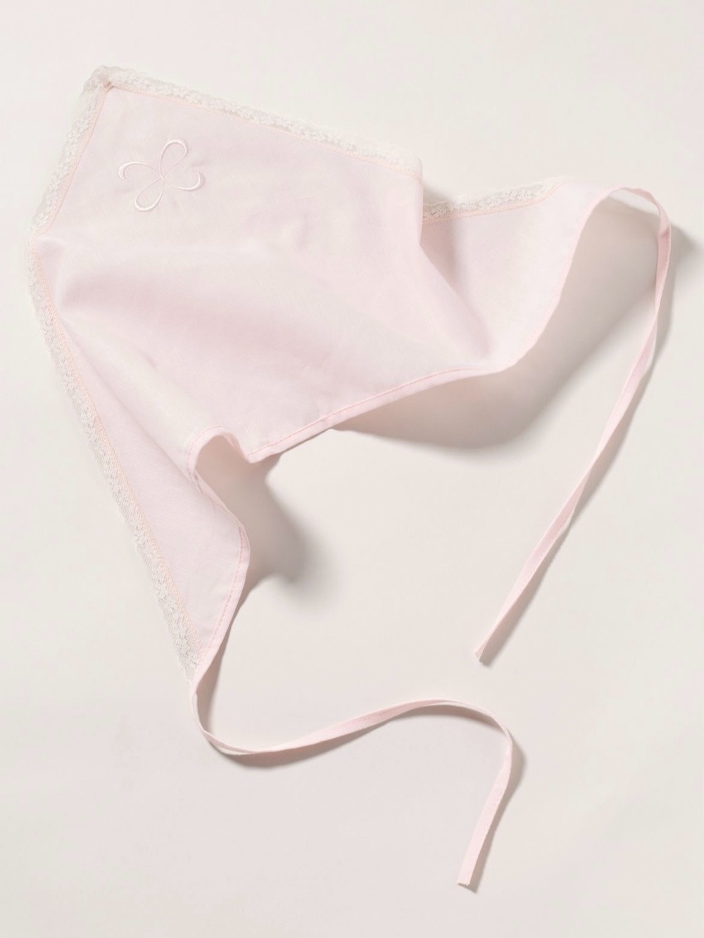 Maeve Logo Lace Trim Head Scarf
